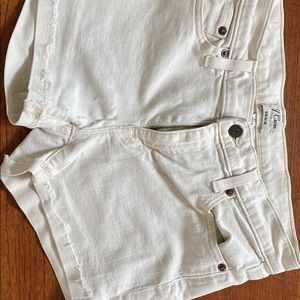Off-white Jean shorts